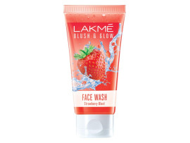 Lakme Blush & Glow Strawberry Freshness Gel Face Wash With Strawberry Extracts, 50g